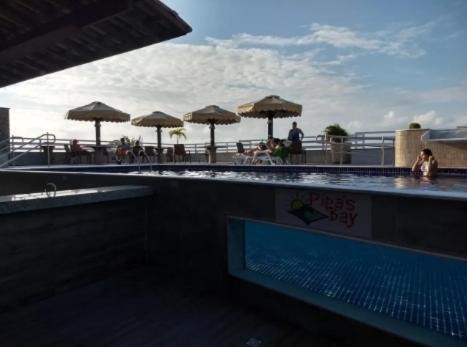 Pipas Bay - Flat Beira Mar Praia de Pipa Exterior foto